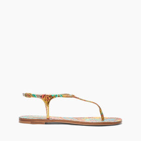 Casadei Nuggets Thongs Black 2Y261J0101CHBEA