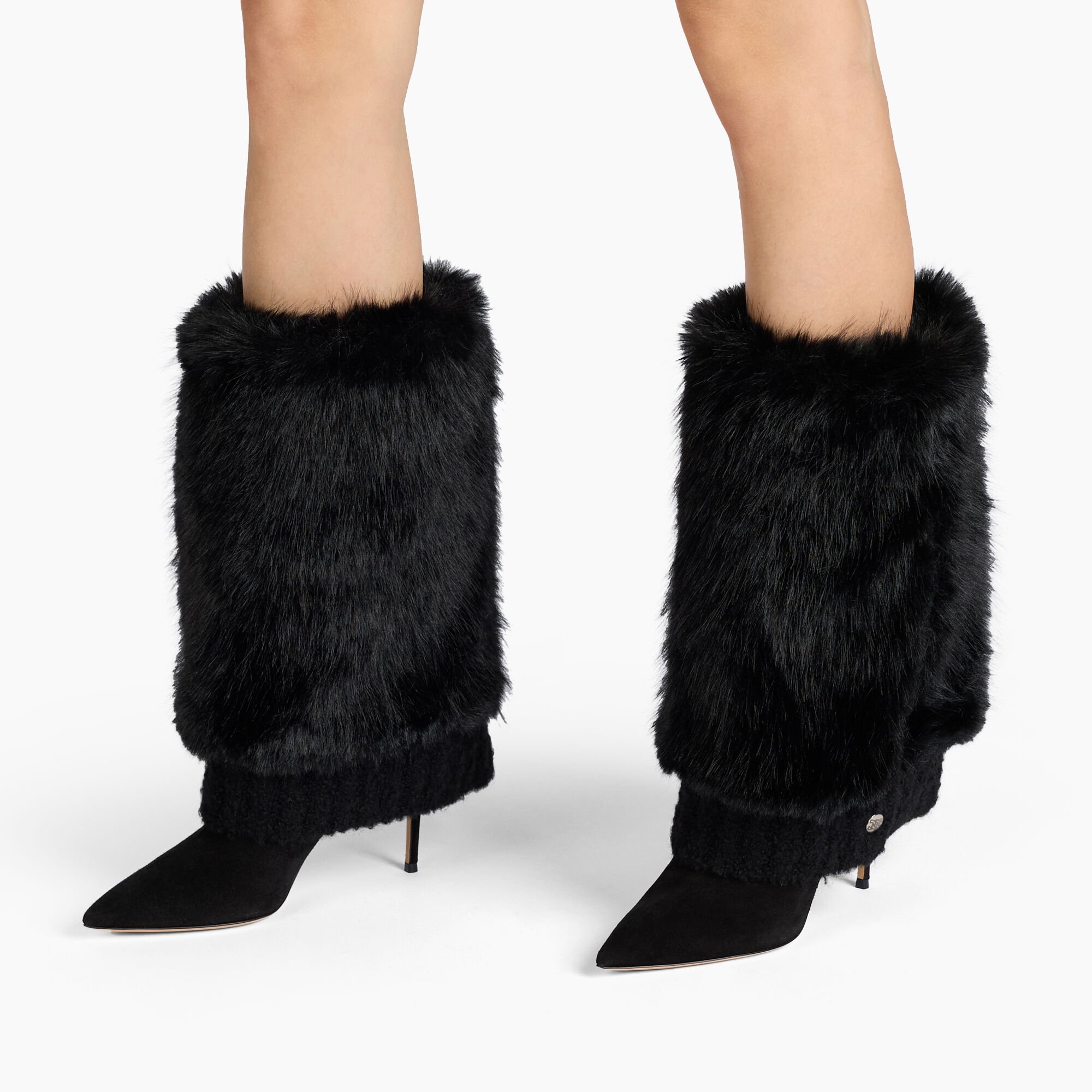 Casadei Double Face Julia High Boot Black 1S398A0801T0561