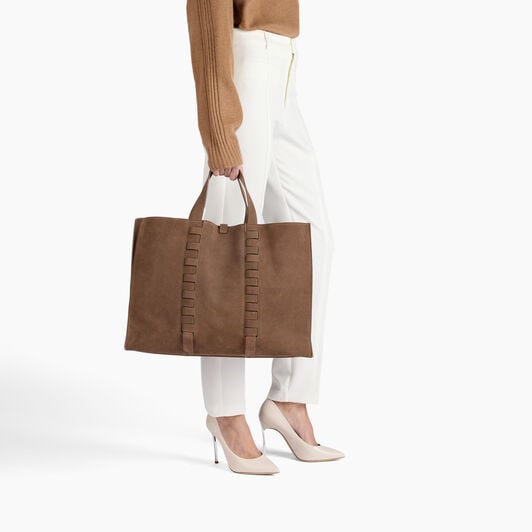 Casadei Milano Velour Bag Caribou 3W484A0000MLNVL Casadei Milano Velour Bag Caribou 3W484A0000MLNVL