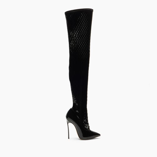 Casadei Ultravox Overknee-Stiefel Black 1T095W120TULTRA Casadei Ultravox Overknee-Stiefel Black 1T095W120TULTRA