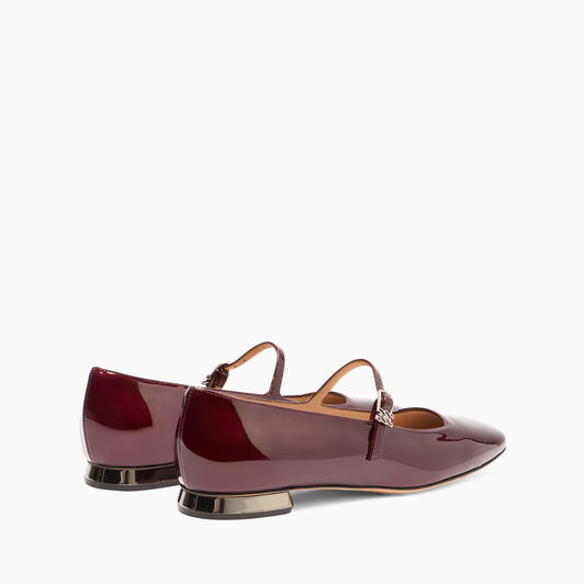 Casadei Emily Samurai Ballet Flats Amarena 1A296A0101C2849 Casadei Emily Samurai Ballet Flats Amarena 1A296A0101C2849