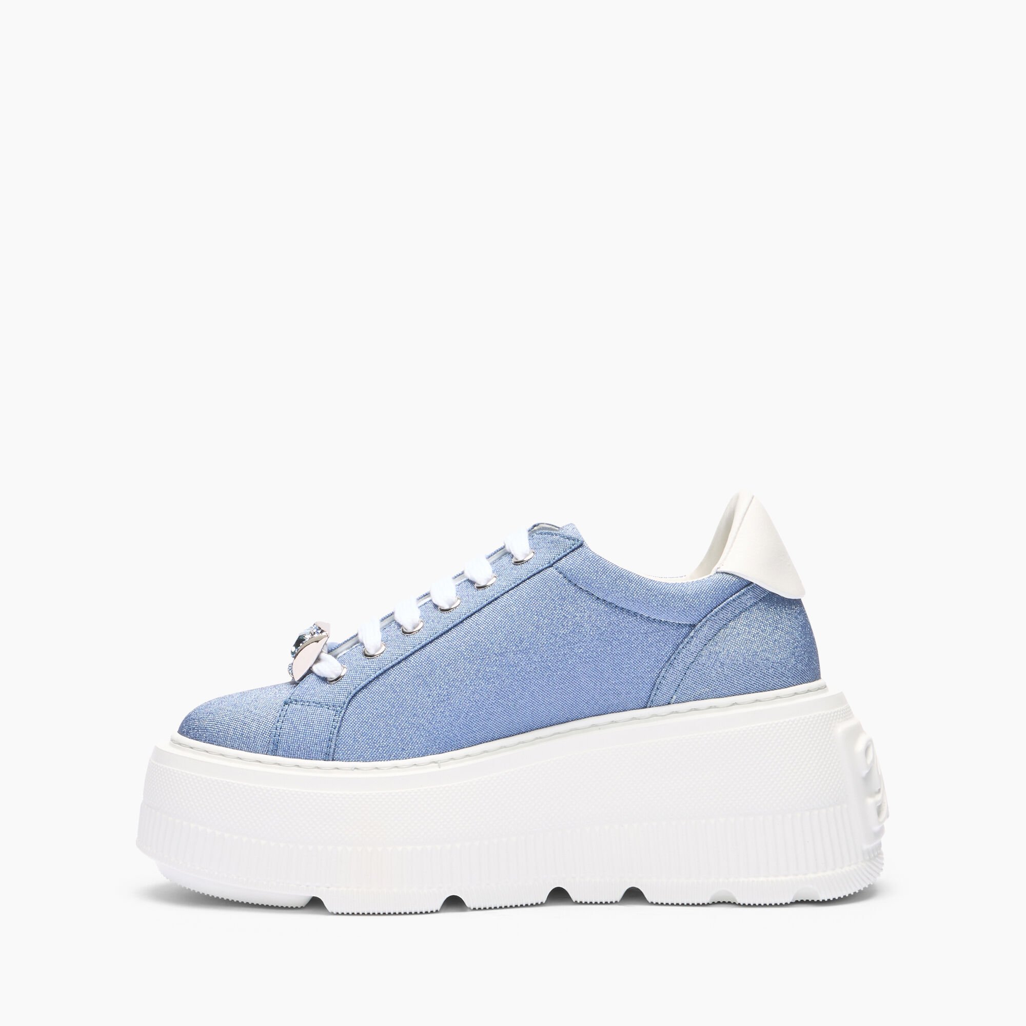 Casadei Nexus Cas25 Sneakers Denim and White 2X042J0701C2672