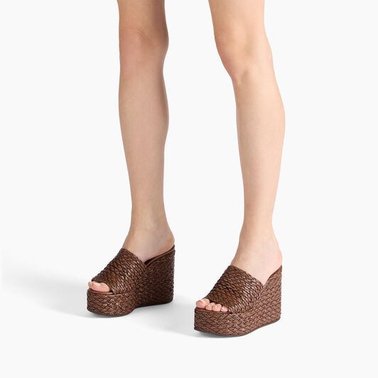 Casadei Suncity Wedge Rum 1M537B0801SUNCI