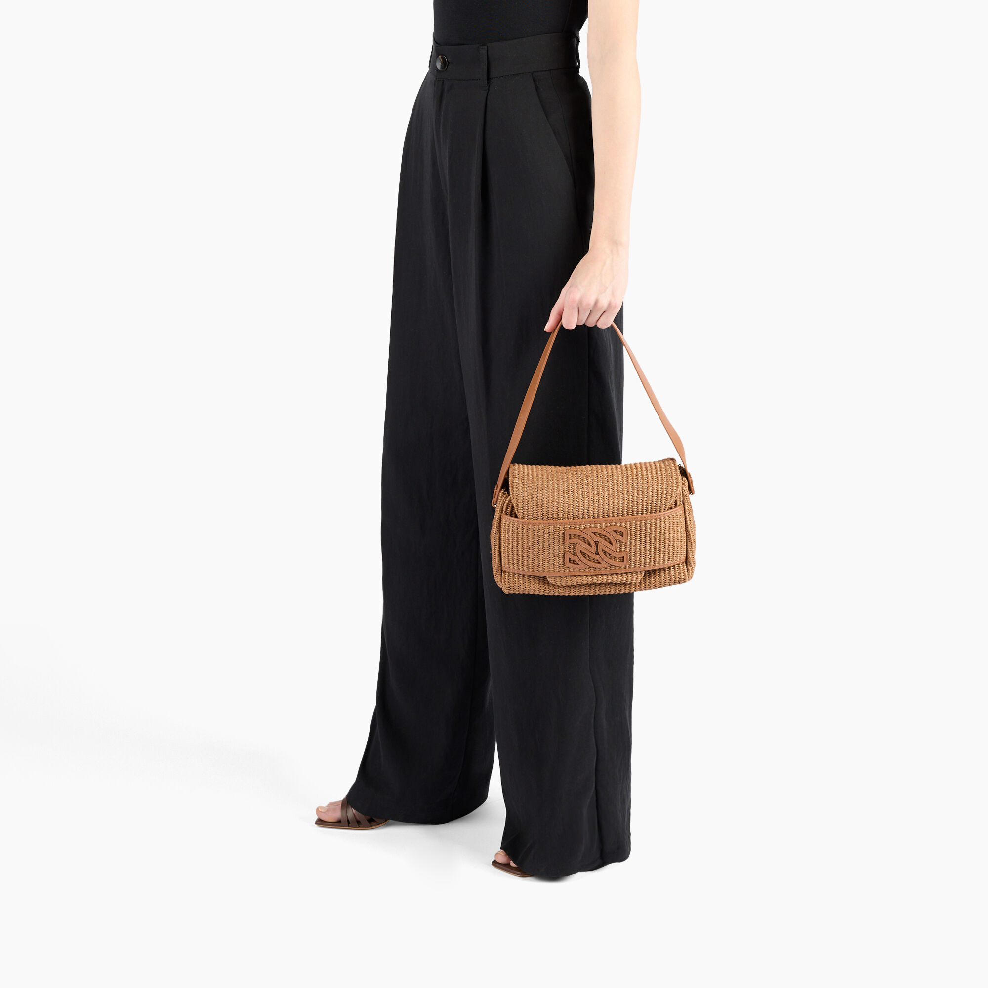 Casadei Riviera Bag Saddle 3W475J0000B0354