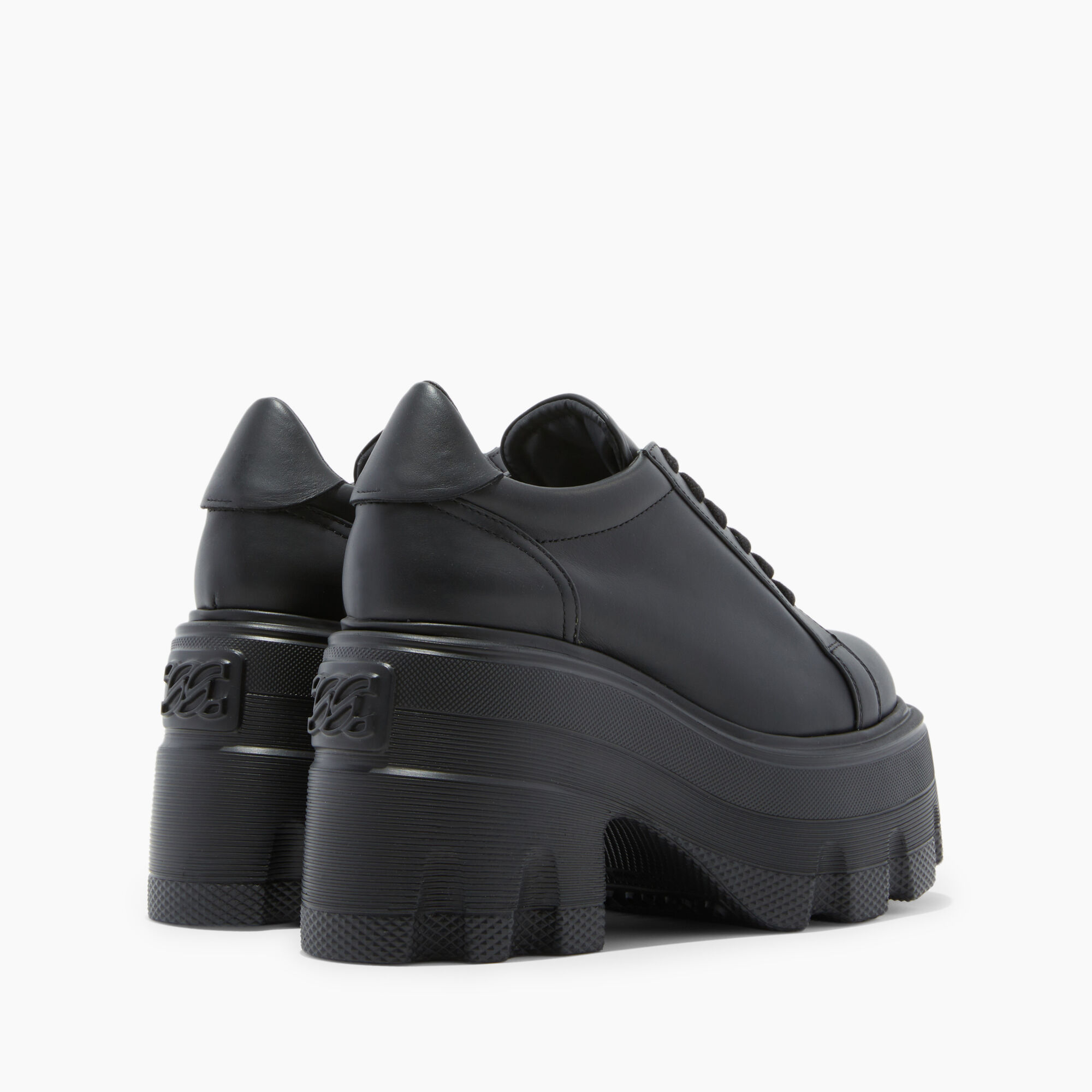 Casadei Maxxxi Leather Sneakers Black 2X984W070NSALEN