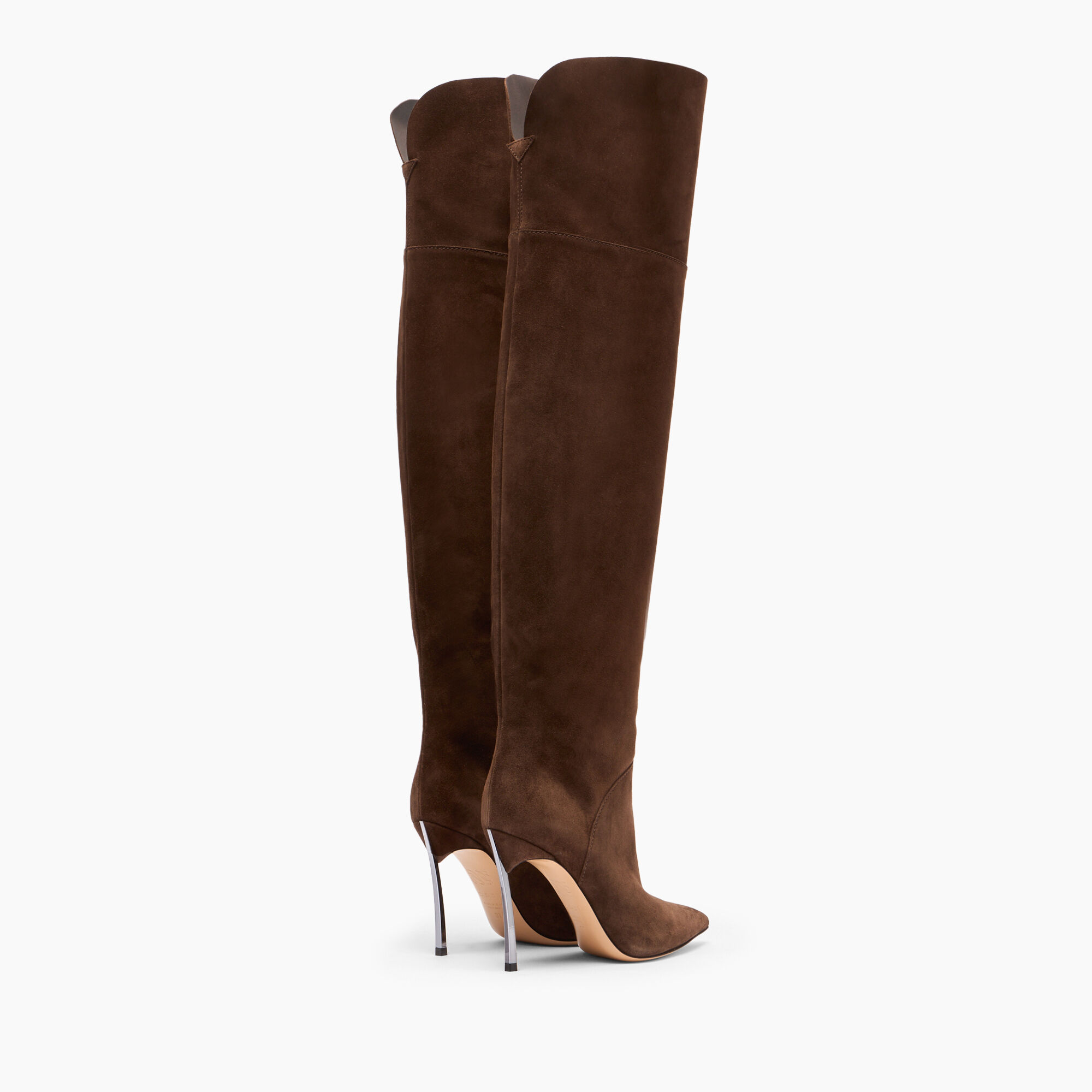 Casadei Blade Reversible Over The Knee Cacao 1T076A100MC1832