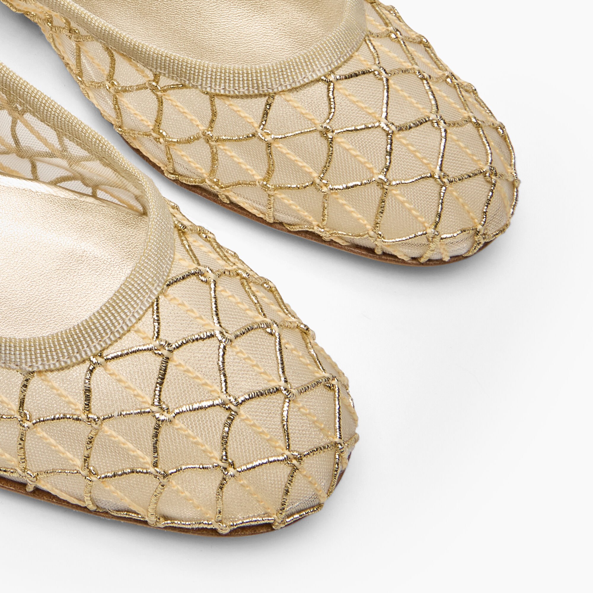 Casadei Sifnos Ballerina Flat GOLD 1A304B0101C2935