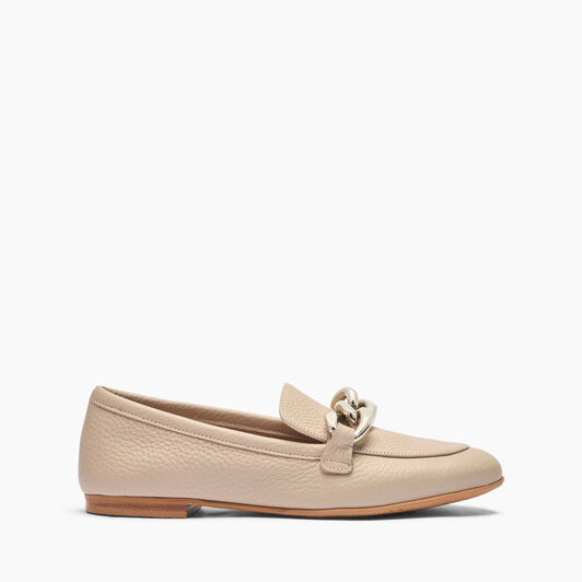 Casadei Antilope Chain Loafers Simply Taupe 1D282J0101C2003