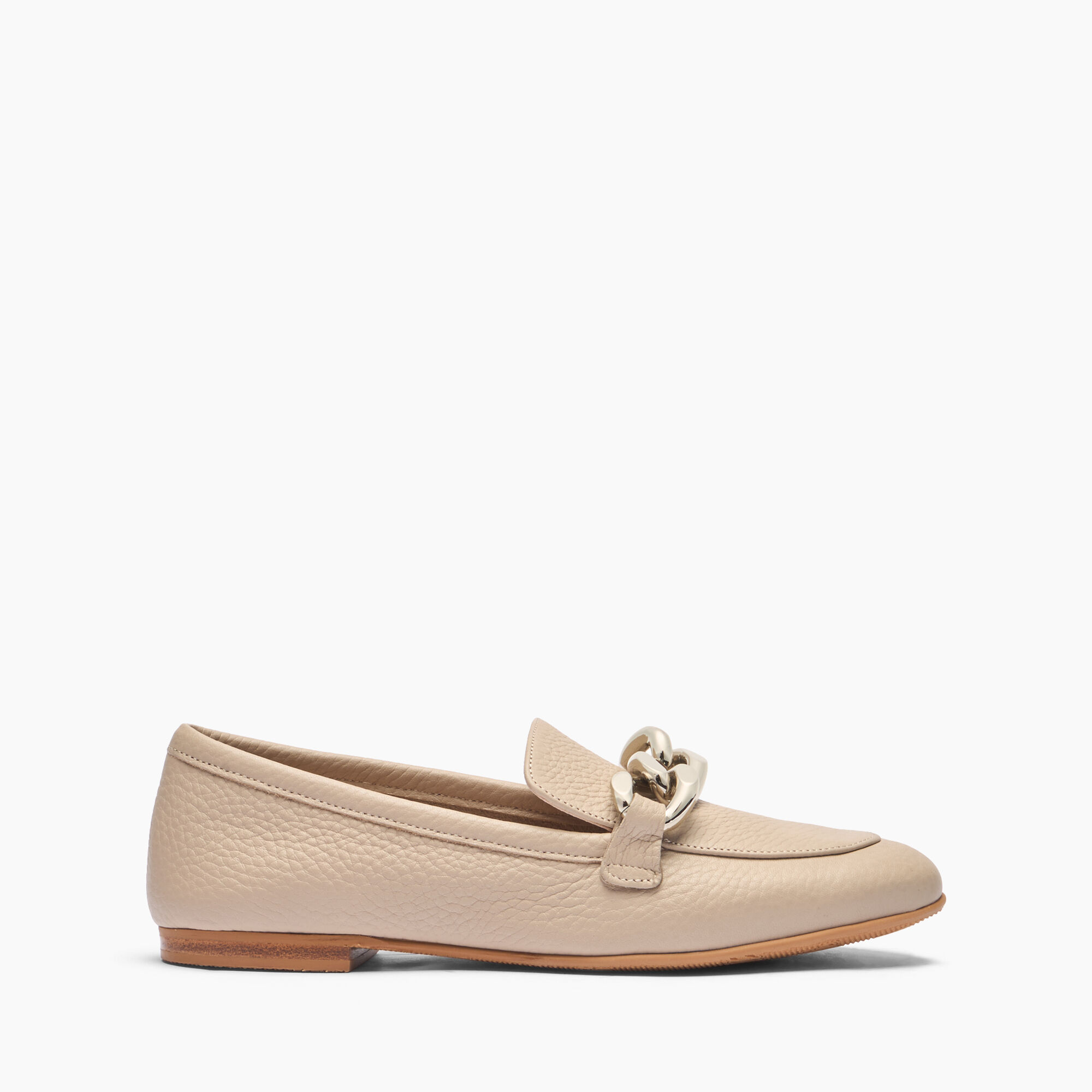 Casadei Antilope Chain Loafers Simply Taupe 1D282J0101C2003