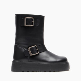 Casadei Ale Leather Ankle Boots Multicolor 2X022Y0201ORCML