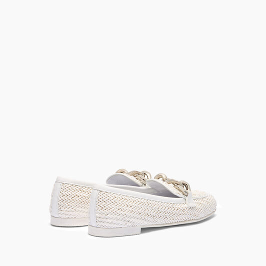 Casadei Hanoi Loafers Bianco 1D281J0101C1293