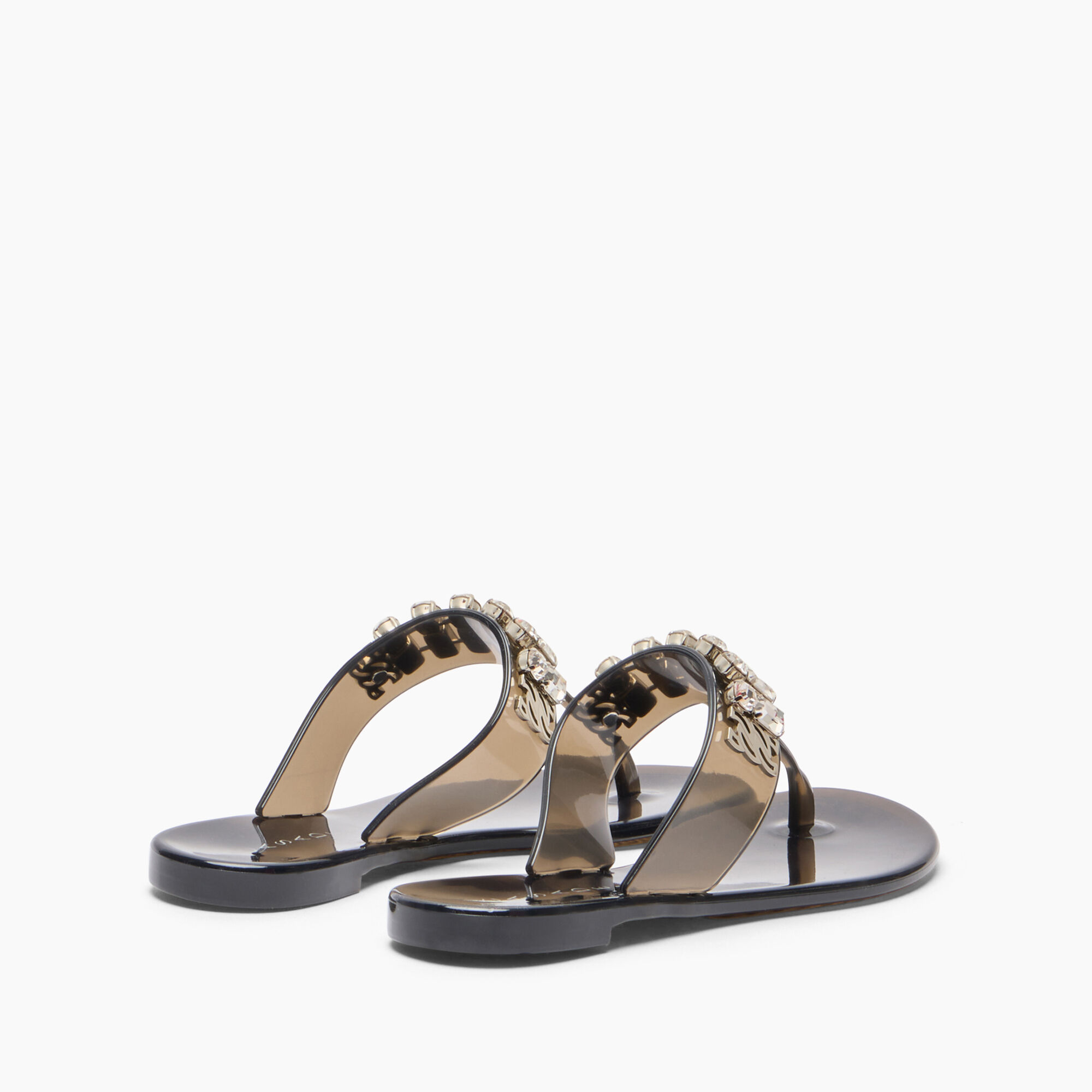 Casadei Jelly Decor Sandals Black 2Y261J0101CHBEA