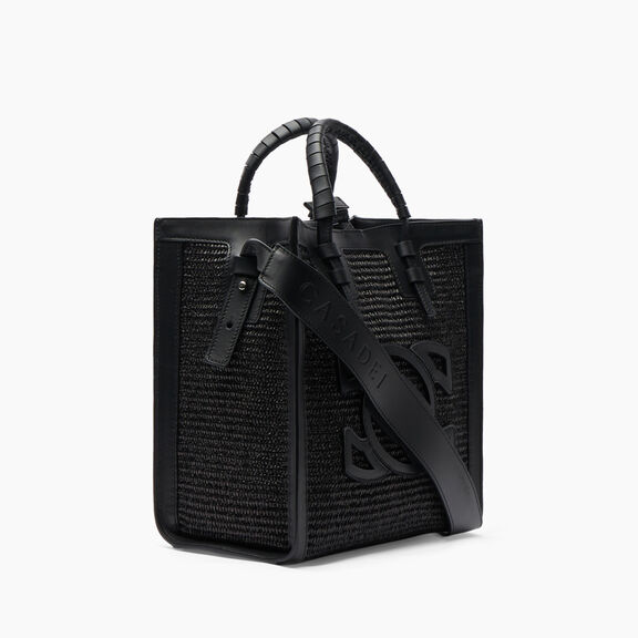 Casadei Mini bolso shopper Beaurivage Negro 3W380V0000BEAUR Casadei Mini bolso shopper Beaurivage Negro 3W380V0000BEAUR