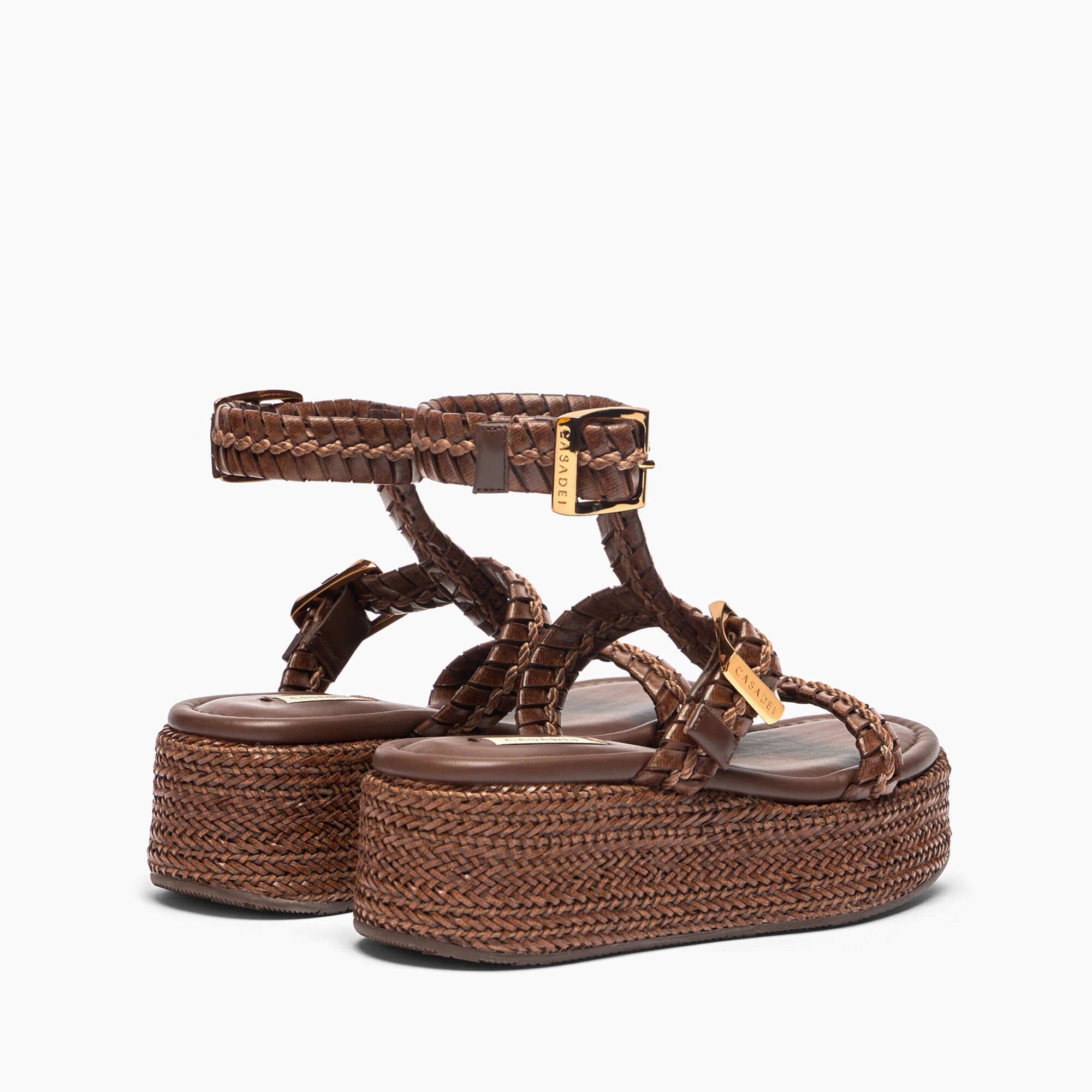 Casadei New Zeppa Colosseo Platform Rum 1L362J0201C2774