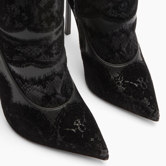 Casadei Lingerie Blade Over The Knee Black 1T082A120TLNGRE Casadei Lingerie Blade Over The Knee Black 1T082A120TLNGRE