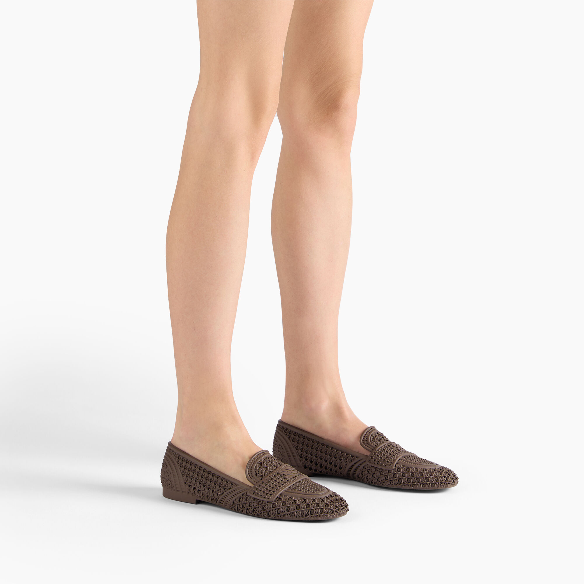 3D Loafer in Cocoa for Women | Casadei®
