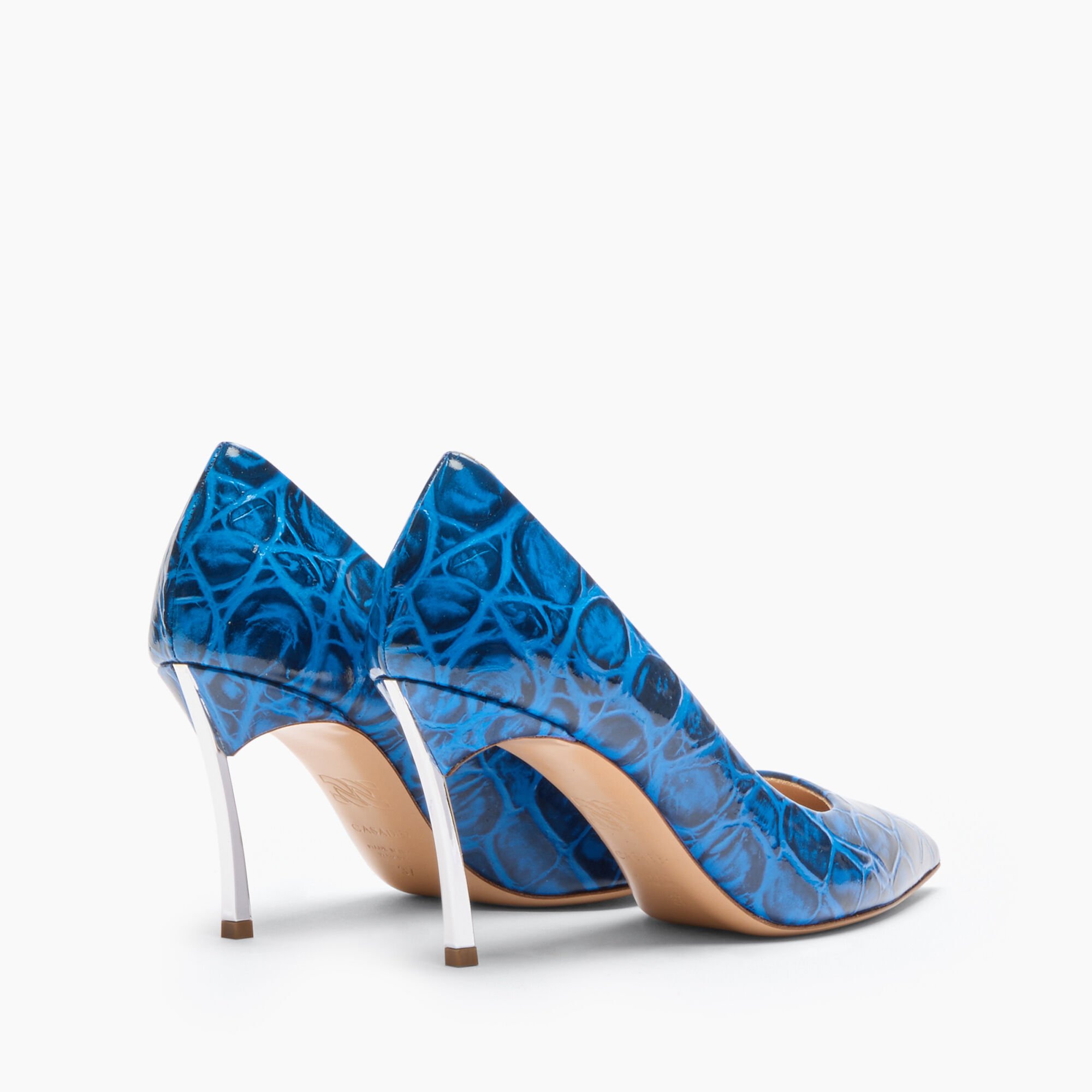 Casadei Blade Jurassic Pumps Ocean Royal 1F915W080MC2639