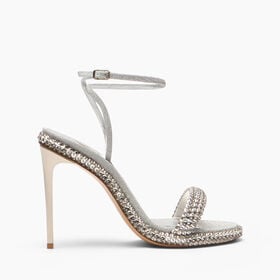 Casadei Sirio Sandalette Silver 1L434B1001T0578 Casadei Sirio Sandalette Silver 1L434B1001T0578