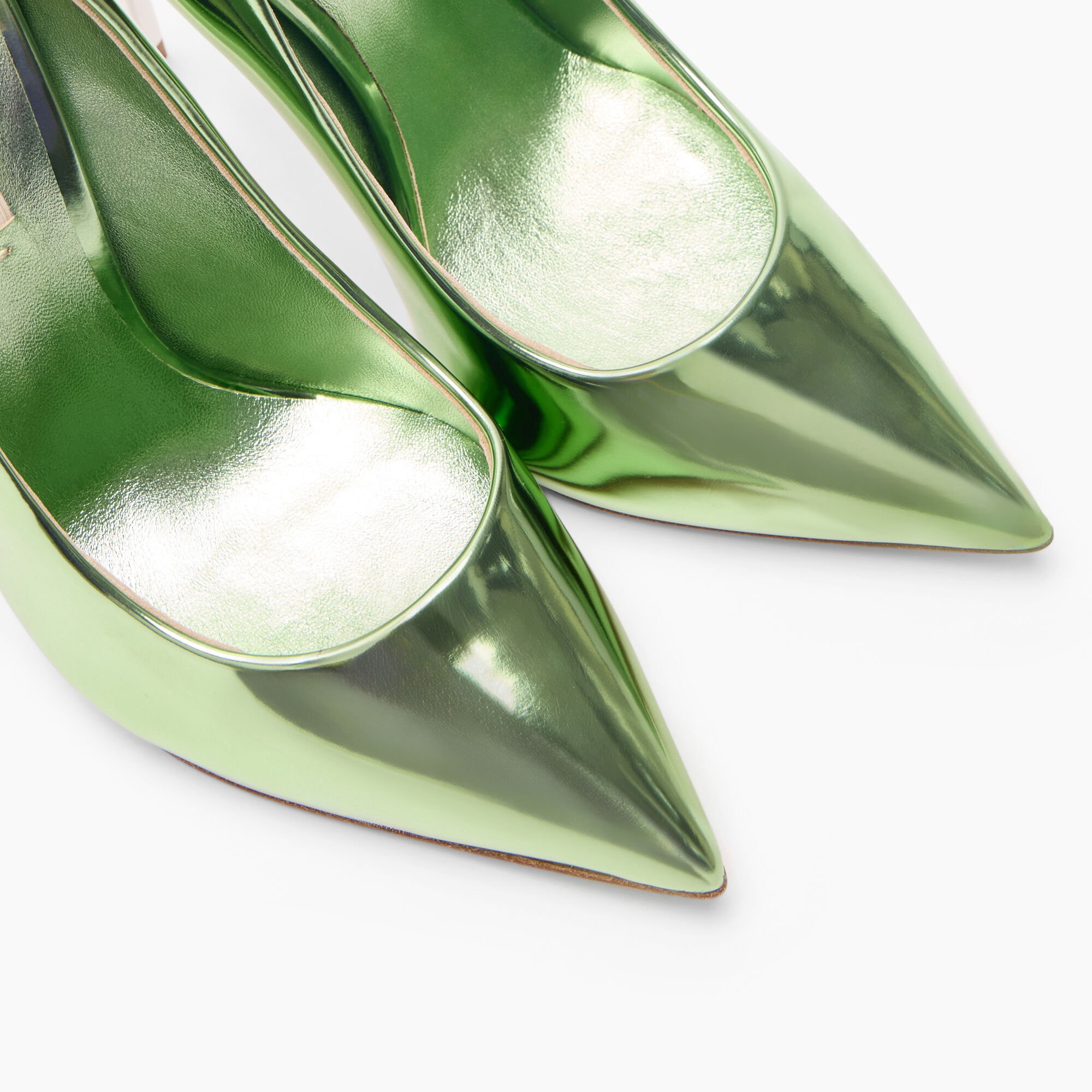 Casadei Blade Interstellar Pumps Milk and Mint 1F916W120MINTER