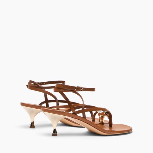 Casadei Chic Julia Kitten Sandale Havanna 1N254B0501C3025