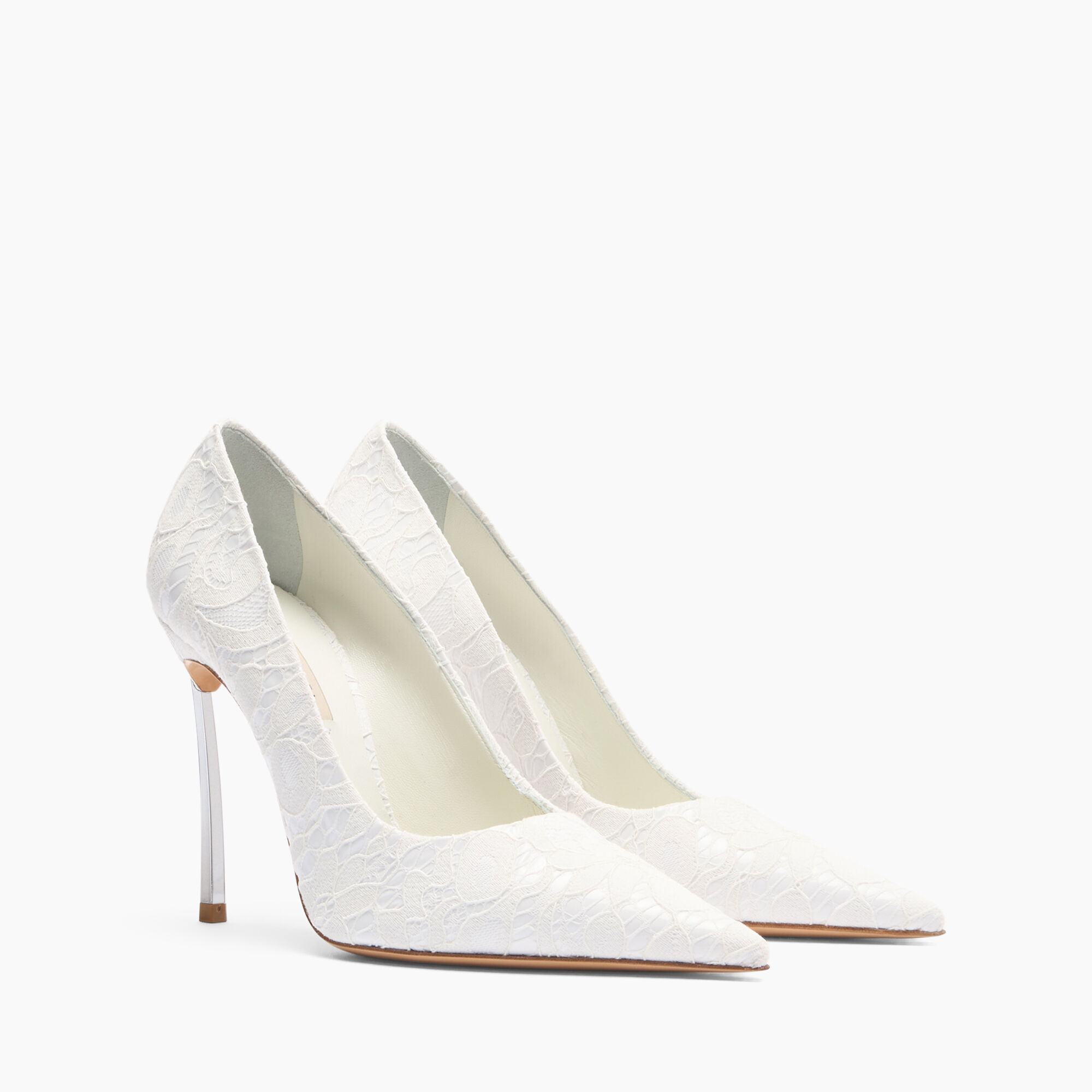 Casadei Liberty Blade Pumps White 1F940X100MC2837