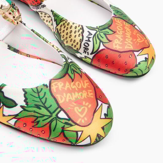 Casadei Casadei x Enriquez BALLERINE Fragole Enriquez 1A311B0101FRAEN Casadei Casadei x Enriquez BALLERINE Fragole Enriquez 1A311B0101FRAEN