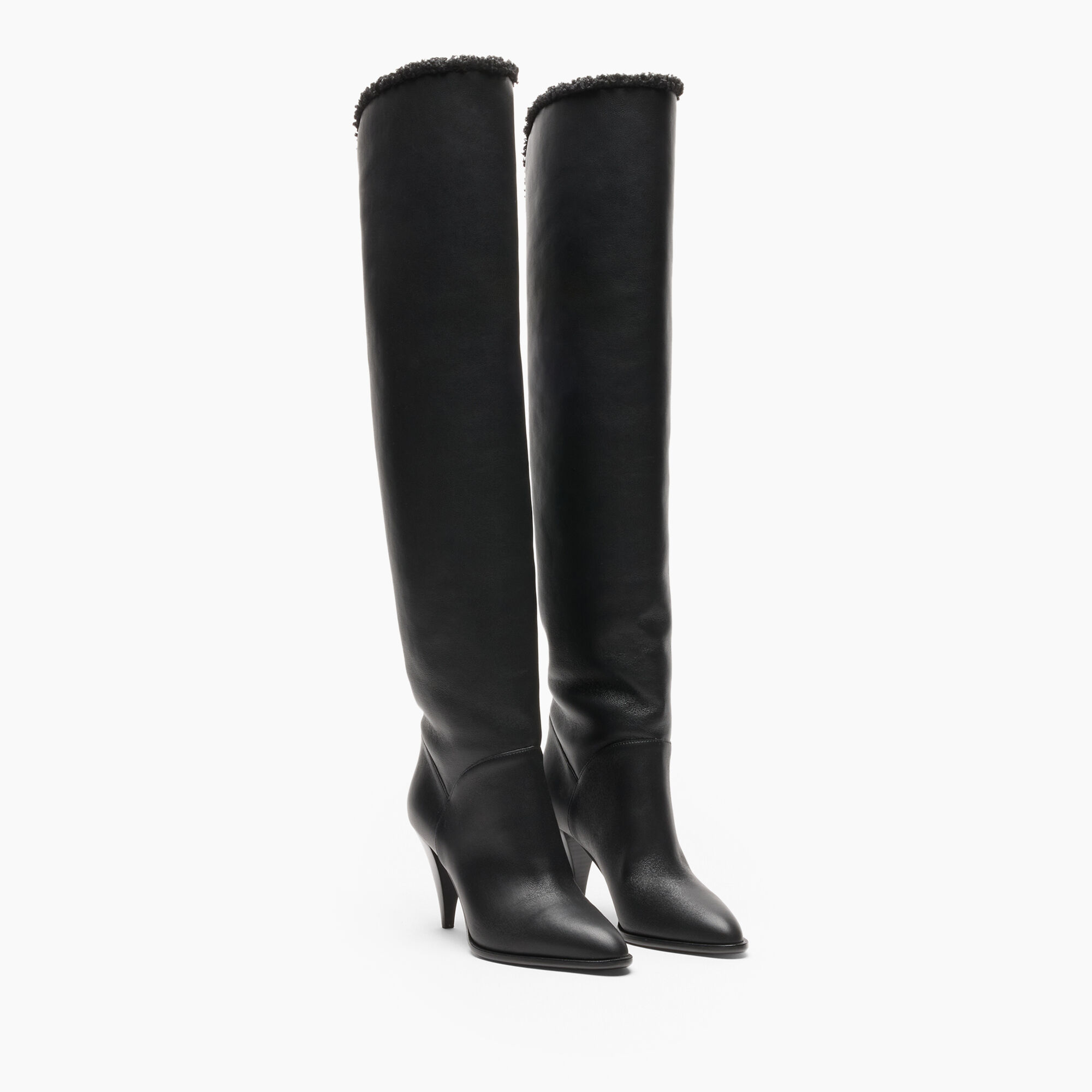 Casadei Venus Winnipeg Over The Knee Black 1T096C0811T0599