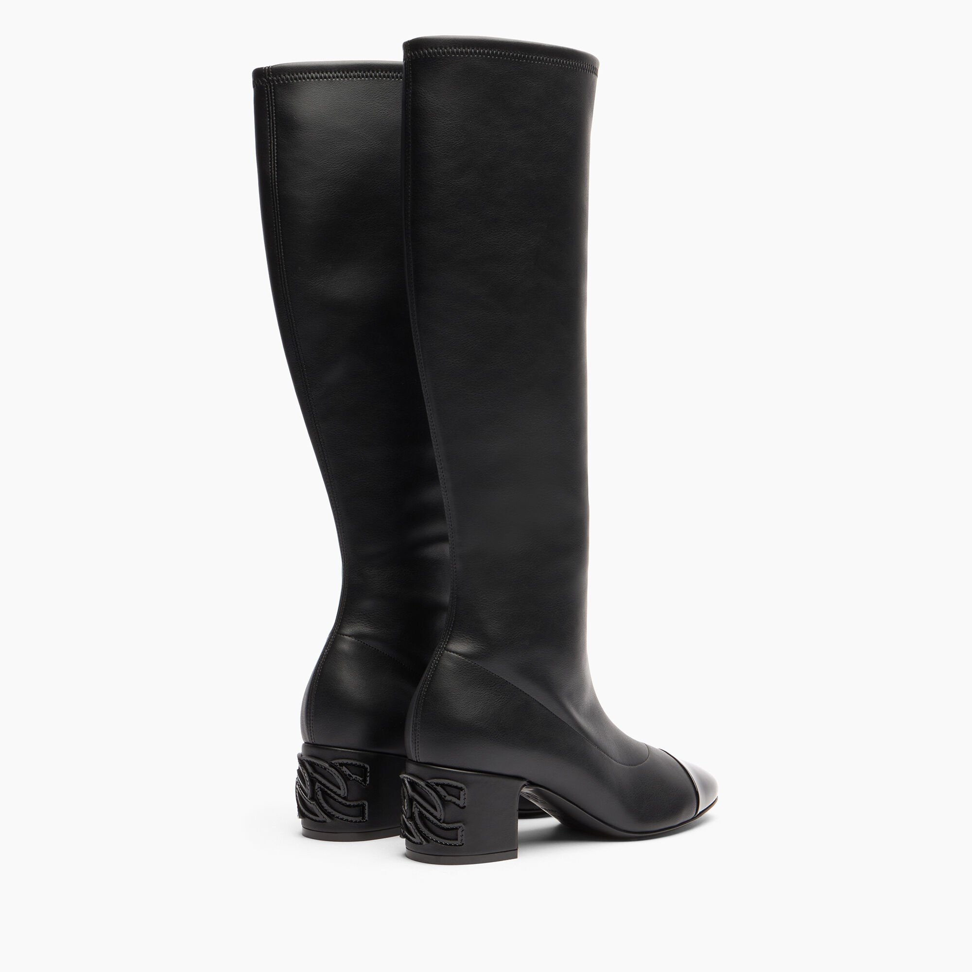 Casadei Nuova Mun To The Knee Black 1S388A0501T0440