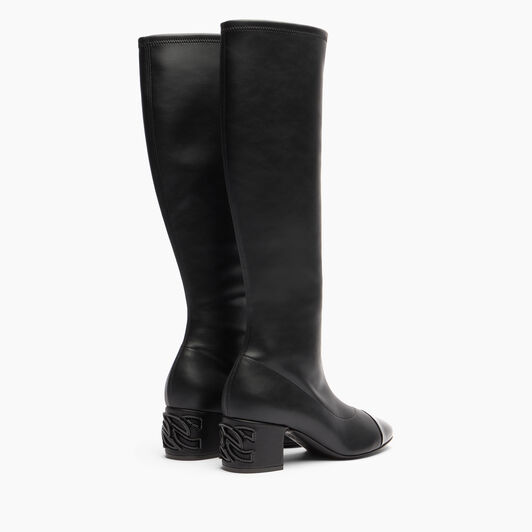 Casadei Muni To The Knee Black 1S388A0501T0440 Casadei Muni To The Knee Black 1S388A0501T0440