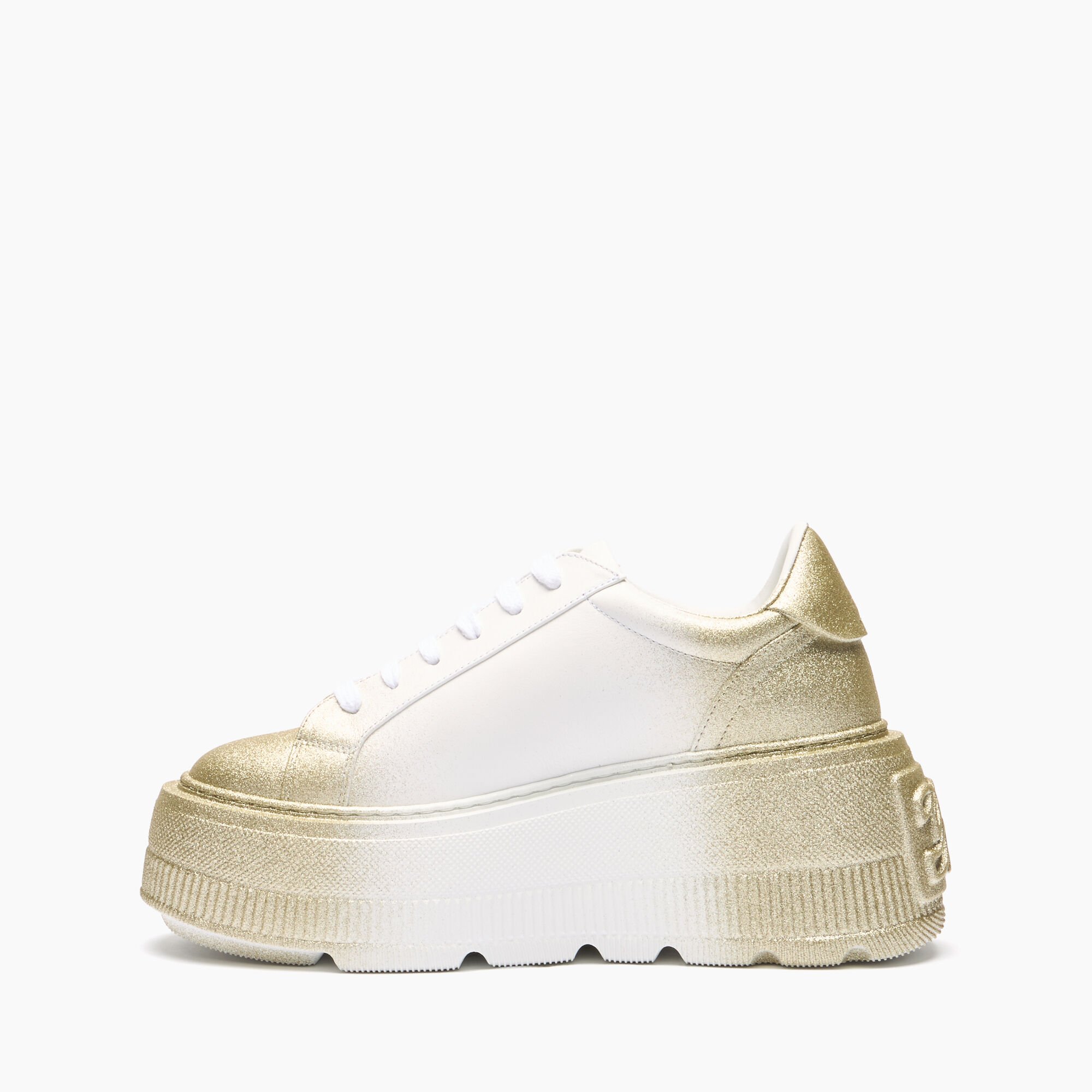 Casadei Nexus Salento Reflex Sneakers Bianco e Sand 2X045J0701C2691