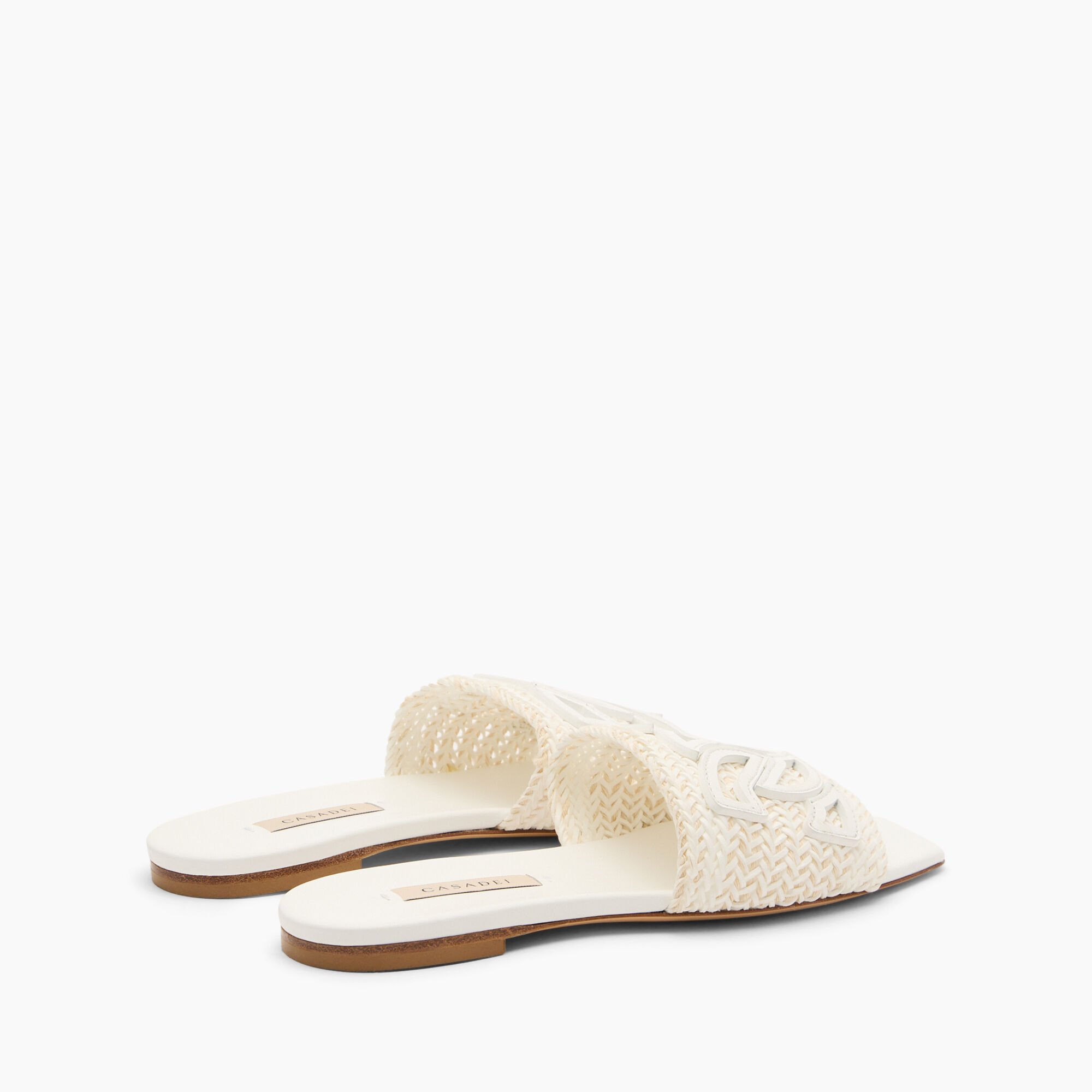 Casadei Positano Flat White 1M449J0101POSIT