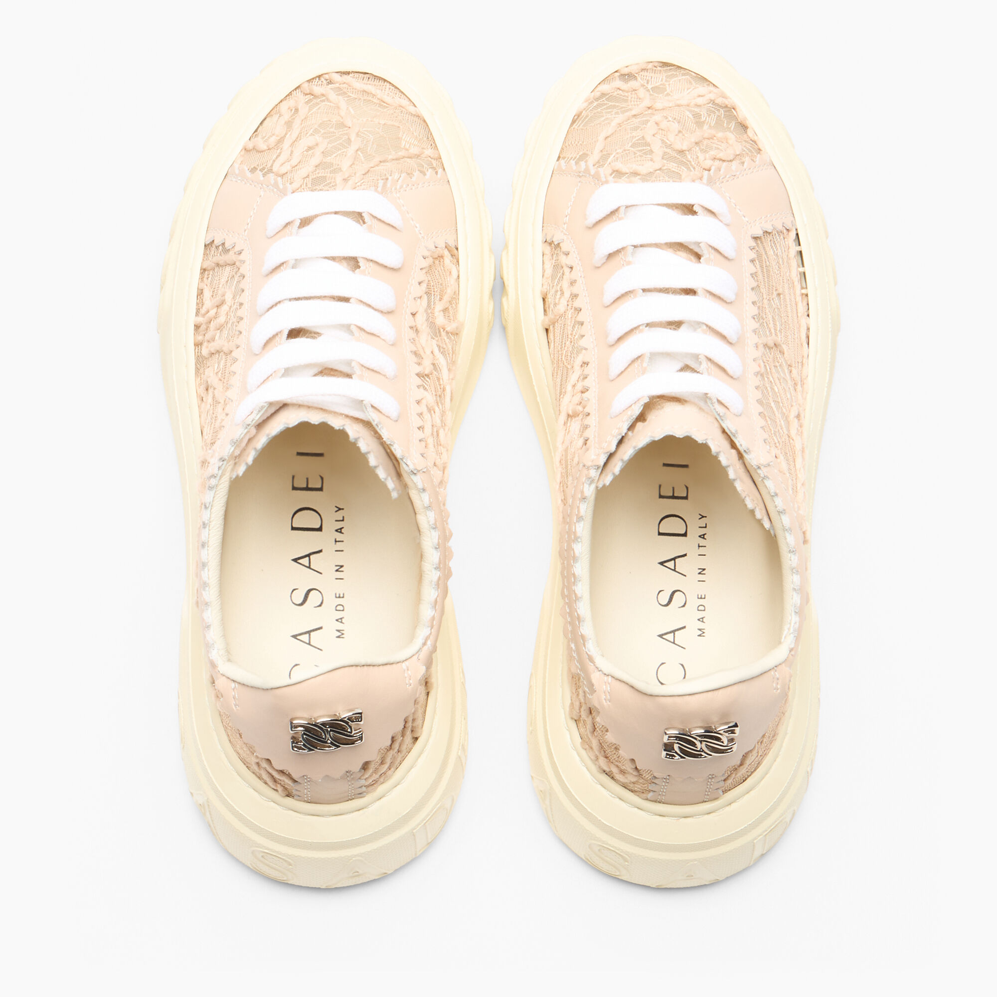 Casadei Off Road Chantilly  Sneaker Pink sand 2X107B0201C2989