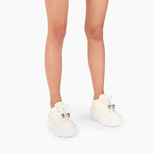 Casadei Nexus Leather Sneakers White 2X016Y0701C1795