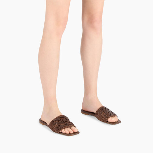 Casadei Positano Flat Rum 1M449J0101POSIT