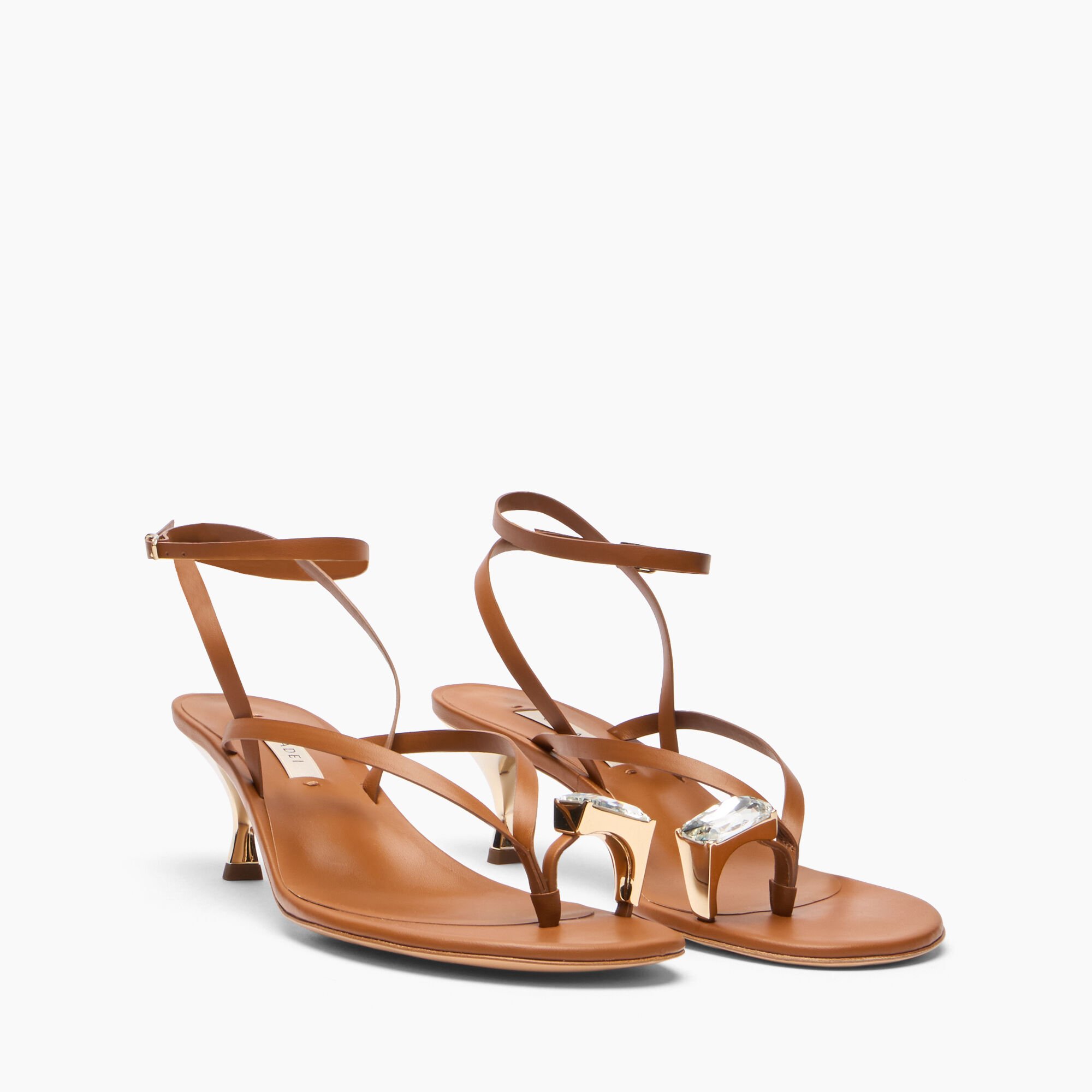 Casadei Chic Julia Kitten Sandale Havanna 1N254B0501C3025