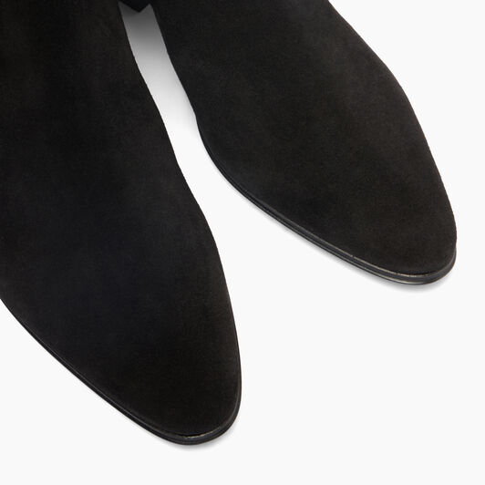 Casadei Beat Suede Ankle Boots Black 1Q203Y0501NOMAD