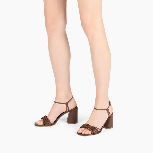 Casadei Marbella Cleo Sandal Rum 1L341J0801C2724
