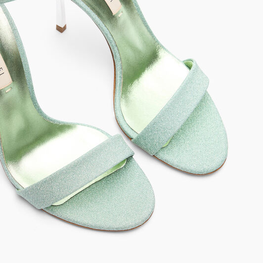Casadei Marta Solar Eclipse Sandals Milk and Mint 1L165W100MC2628