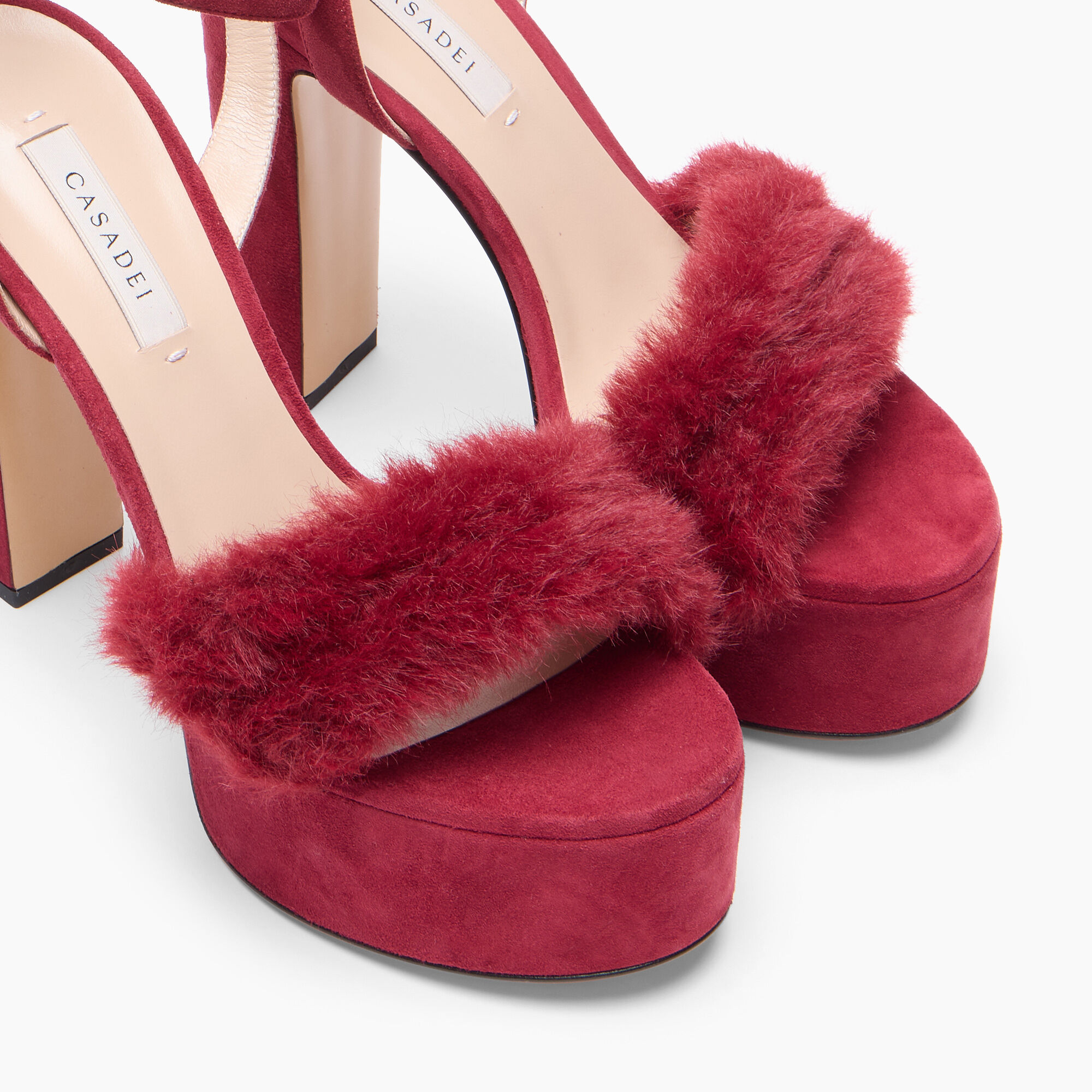 Casadei Patty Platform Diva Sandal Porpora 1L486C1301T0594 Casadei Patty Platform Diva Sandal Porpora 1L486C1301T0594