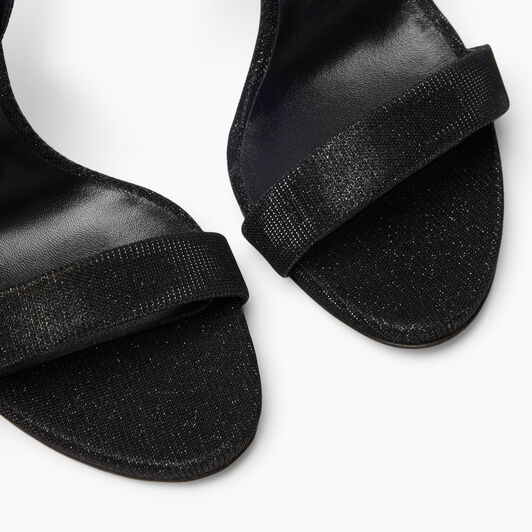 Casadei Cappa Blade Sandal Black 1LG50D125TTRINI Casadei Cappa Blade Sandal Black 1LG50D125TTRINI