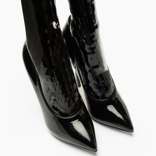 Casadei Ultravox Over The Knee Black 1T095W120TULTRA