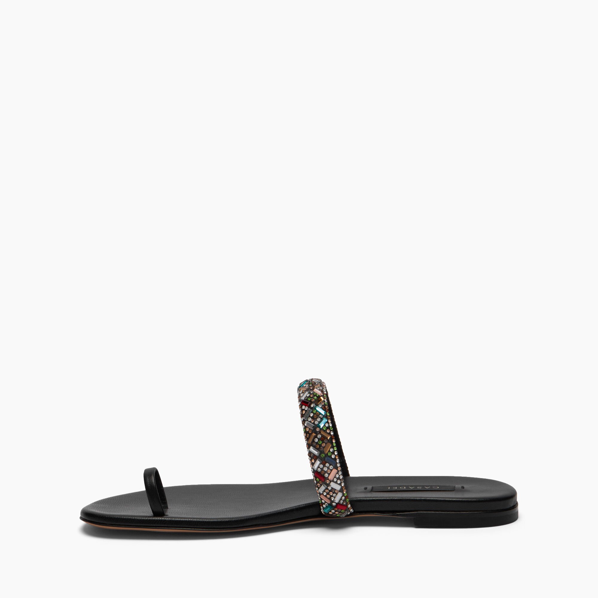 Casadei Vegas Flat Black 1N250B0101C2954 Casadei Vegas Flat Black 1N250B0101C2954