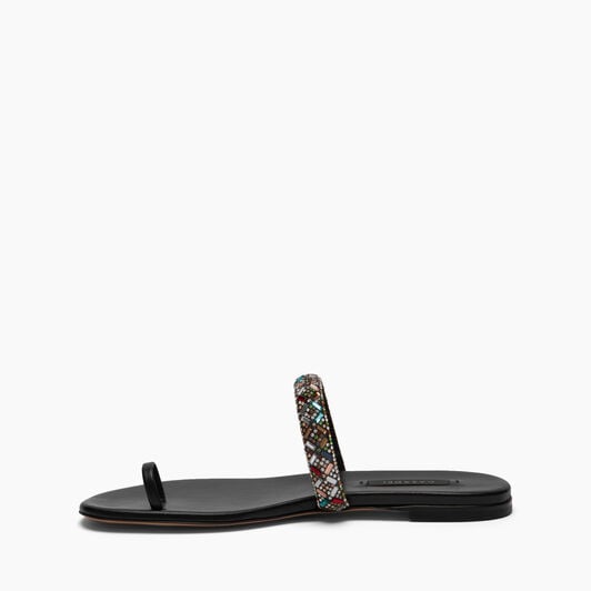 Casadei Vegas Flat Black 1N250B0101C2954 Casadei Vegas Flat Black 1N250B0101C2954