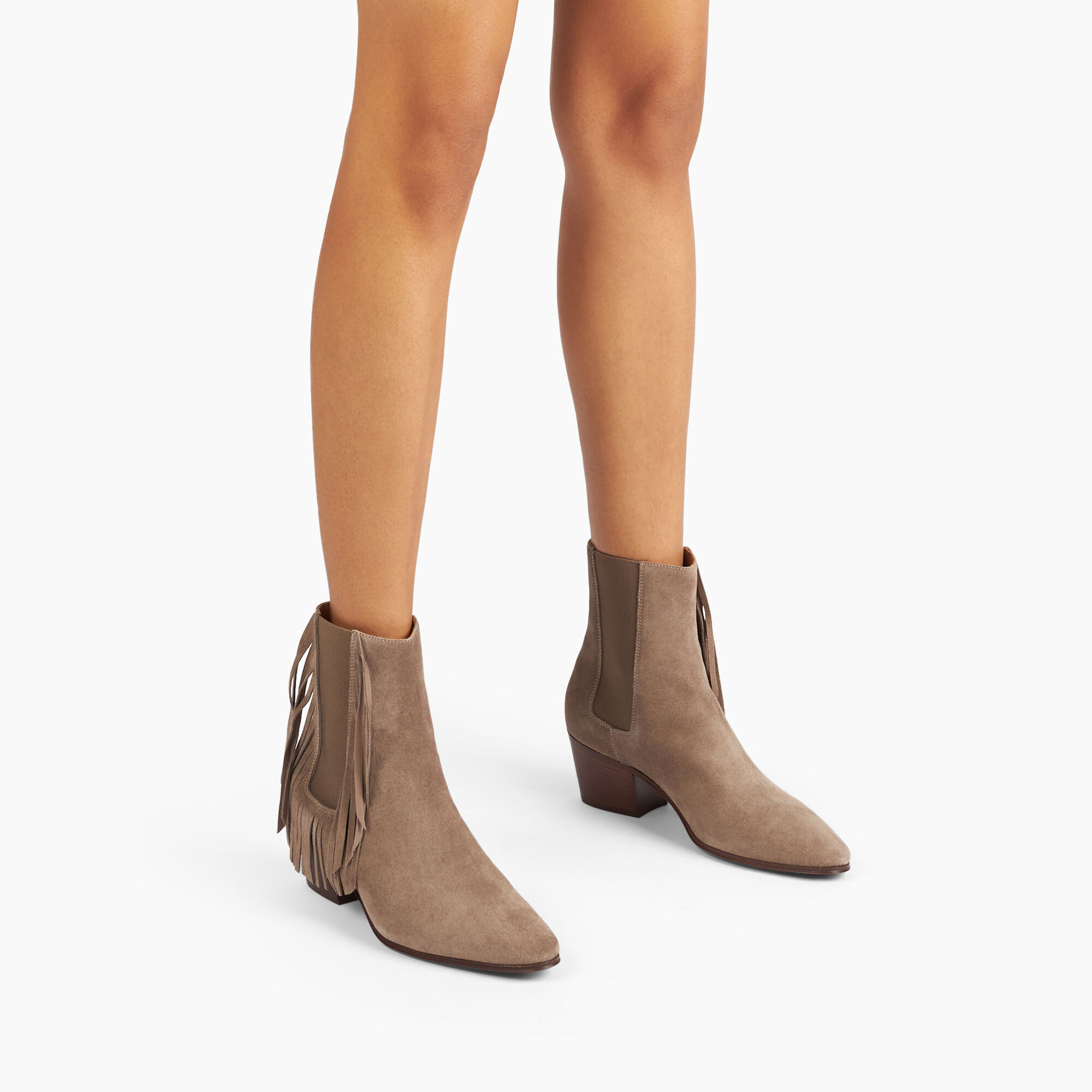 Casadei Beat Suede Ankle Boots Caribou 1Q203Y0501NOMAD