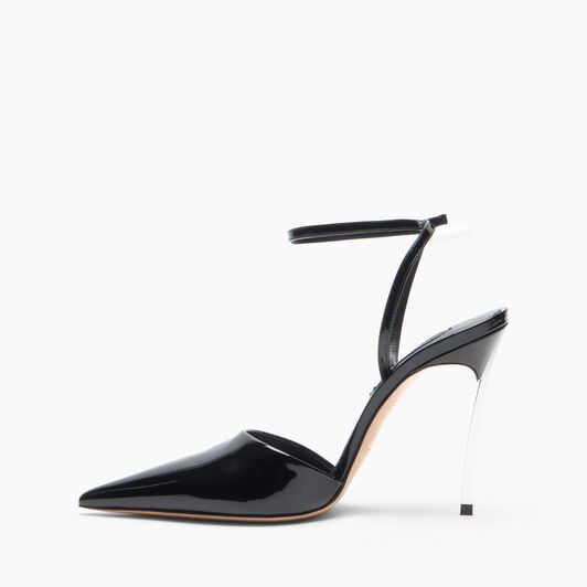 Casadei Superblade Sharp Samurai Pump  Black 1G676B100MC1313