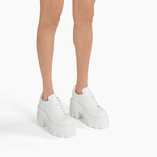 Casadei Maxxxi Leather Sneakers White 2X984W0701SALEN