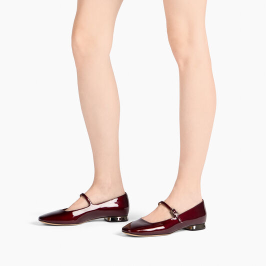 Casadei Emily Samurai Ballet Flats Amarena 1A296A0101C2849