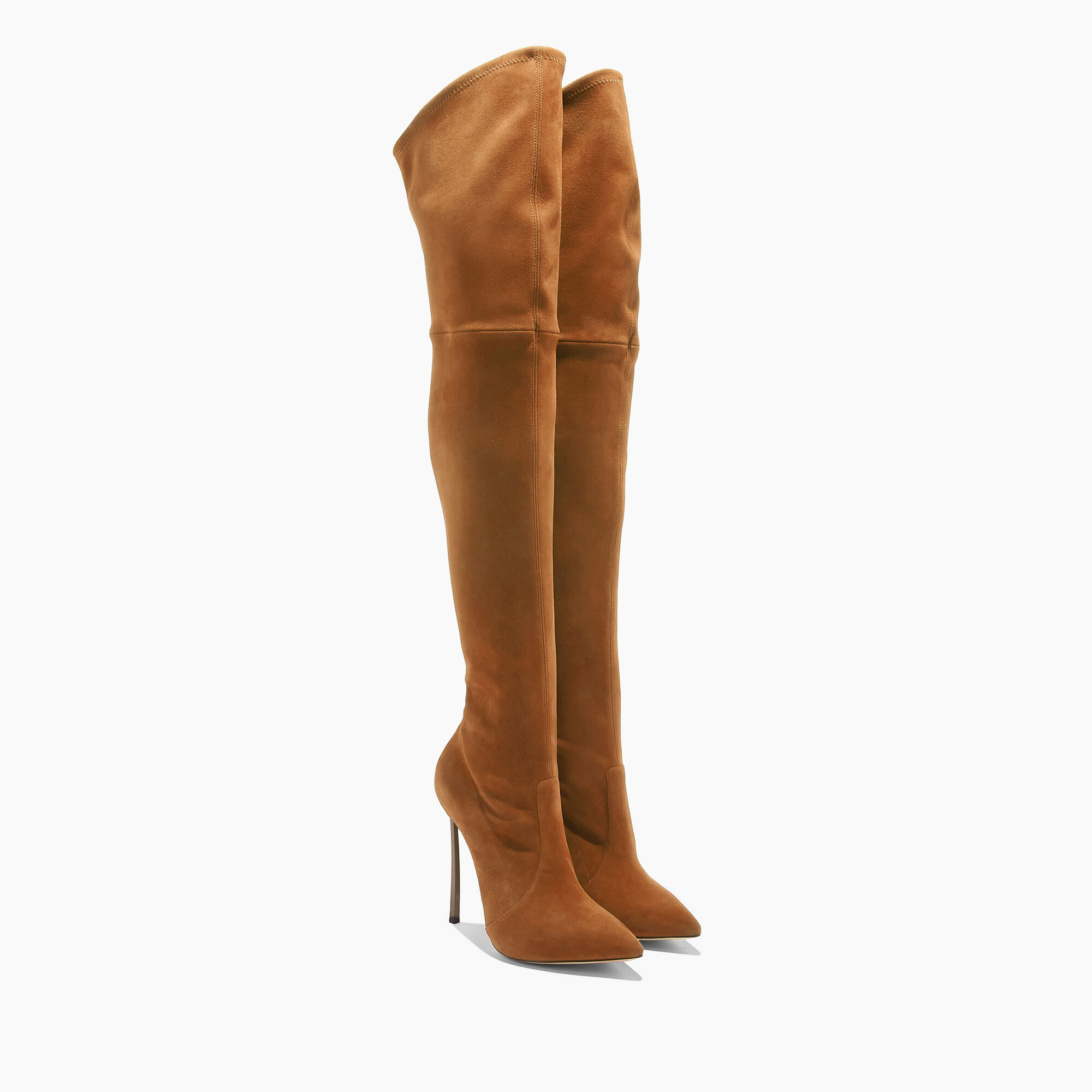 Casadei Blade Suede Over The Knee Rodeo 1T000D125TT0005
