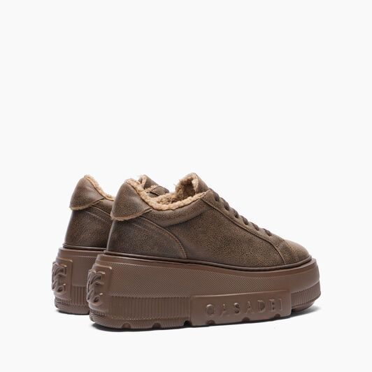 Casadei Nexus Grays Peak Sneaker Saddle 2X924Z0711GYPEK Casadei Nexus Grays Peak Sneaker Saddle 2X924Z0711GYPEK