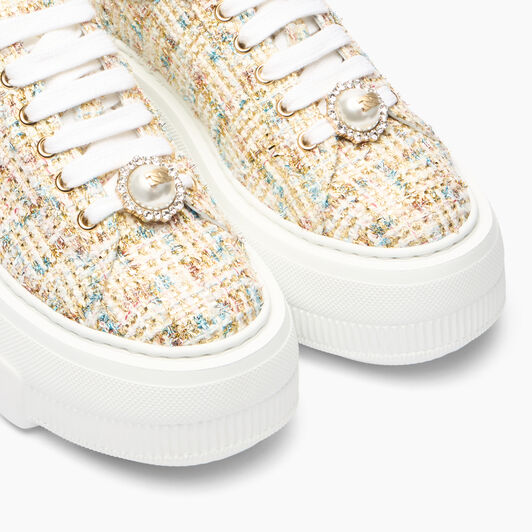 Casadei Nexus Boucle + perla White, white 2X104B0701C2980